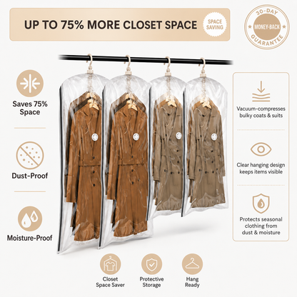 SpaceHang – Space Saved. Clothes Protected