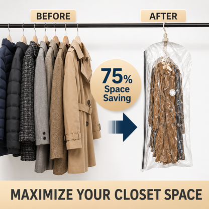 SpaceHang – Space Saved. Clothes Protected